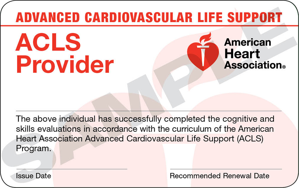 acls card