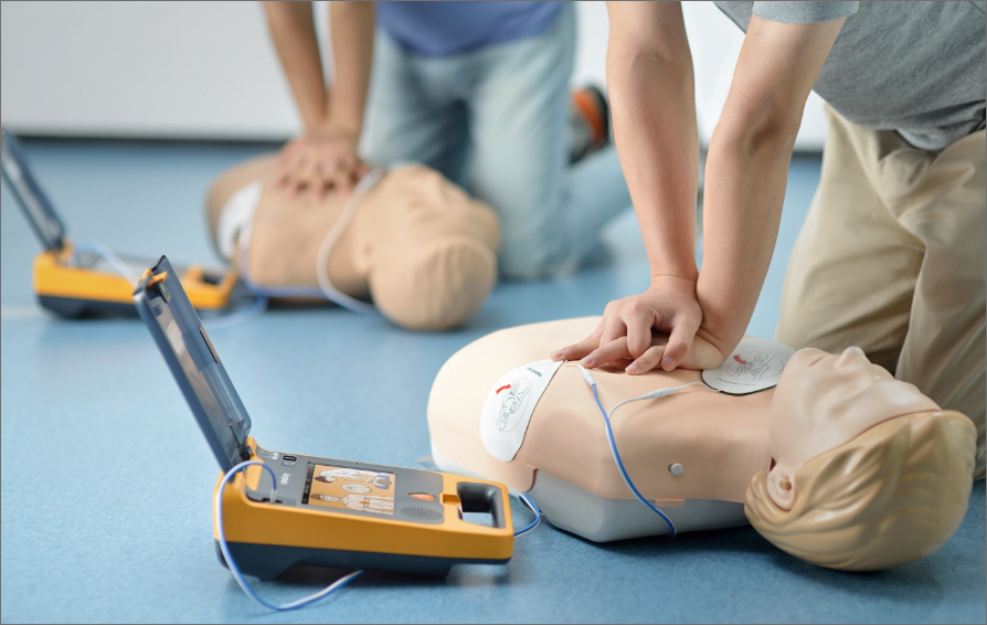 Two-Person CPR + AED